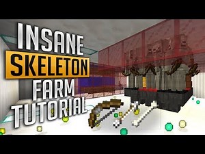 Insane Skeleton Farm Tutorial | Modern Design | 1.16 - 1.8