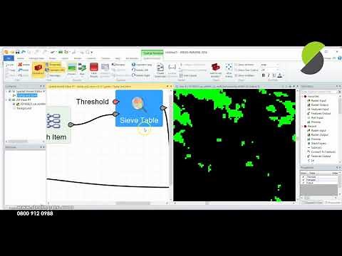 Two Minute Tip | Remove Small Clumps from Binary Data in ERDAS IMAGINE's Spatial Modeler
