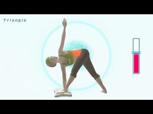 Triangle Pose - Yoga Exercise - Wii Fit U 1AE