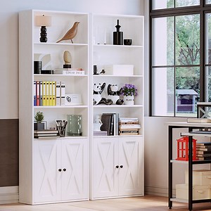 [Hot Item] Wooden Modern Luxury Combination Bookshelf Display Cabinet Bookcases & Bookshelve