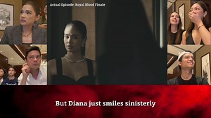 #Exclusive: THE CAST’S REACTION ON THE KILLER REVEAL OF ROYAL BLOOD 🔥 During the taping of #RoyalBlood, the cast had no idea who the killer of Gustavo was. It was last August 15, 2023 when the cast gathered together for their script reading where it was revealed to them who the real killer was. But the revelations did not end there. After the reveal of Gustavo’s killer. It was also revealed to the cast that “someone” will end Diana’s life too. However, it wasn’t shown who did it. Instead, every