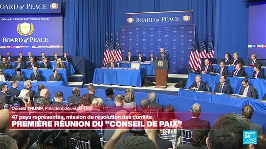 🔴🏛️🕊️ Suivez en #DIRECT le discours du président américain, Donald #Trump, pour la première réunion de son #ConseilPourLaPaix | FRANCE 24