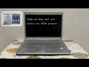 How to fix Date and Time not save in BIOS | DELL Inspiron 1525 Laptop