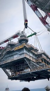 513K views · 2.7K reactions | Offshore giant cranes are essential in...
