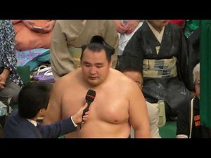鶴竜優勝インタビュー 2018 夏場所 Kakuryu's interview Kakuryu win may 2018