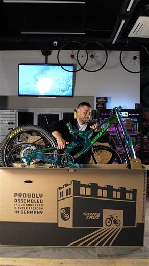 Santa Cruz V10 unboxing 🤩 #mtb #noads