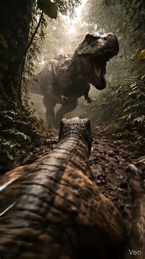 POV: You Are Hunted by a T-Rex 😳 | Dinosaur Chase in First Person (Ultra Realistic)