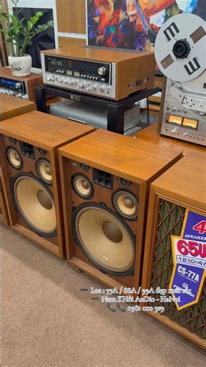 Many beautiful Pioneer CS 99A / 88A / 77A speakers are absolutely stunning! #namkhoiaudio #audiob...