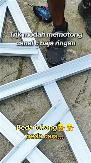 Tutorial Memotong Kanal C Baja Ringan