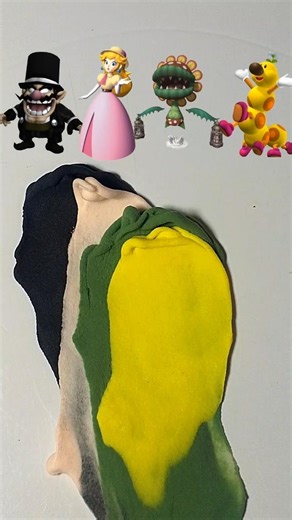 Super Mario Bros Galaxy ✨ (part35) #colormixing #supermario #mario #satisfying #colors #games