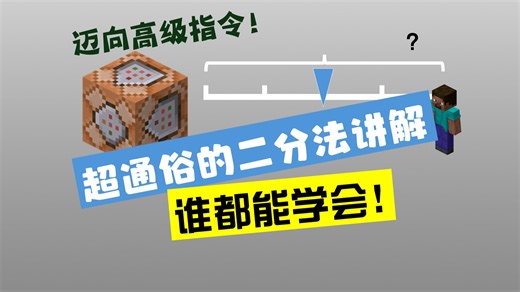 全动画详解命令必备知识——二分法
