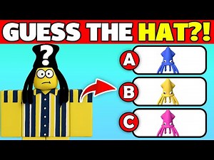 Which HAT Belongs to Squid Kid? 🦑 | Guess the right one! | 99 Nights In The Forest Mobs! | Deer, owl