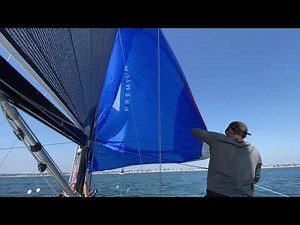 Gybing Asymmetrical Spinnaker