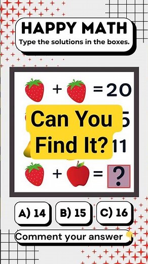 Math Quiz #25 | Mystery Pattern Challenge | Can You Find It?