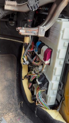 Mini cooper F55 BCM&Fuse box location #car #automobile #shorts #mini