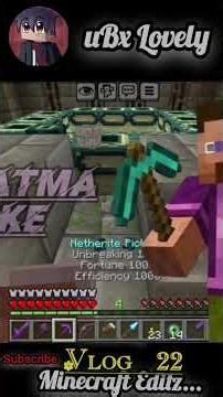 Minecraft PE Vlog 22