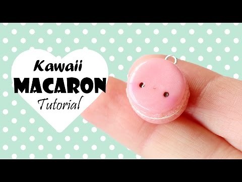 Easy Kawaii Macaron│Polymer Clay Tutorial