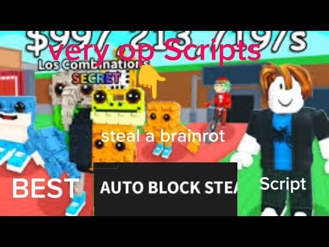 [Best 🍀] Steal a brainrot script anti afk | auto block | auto buy high tier secret | auto buy Og