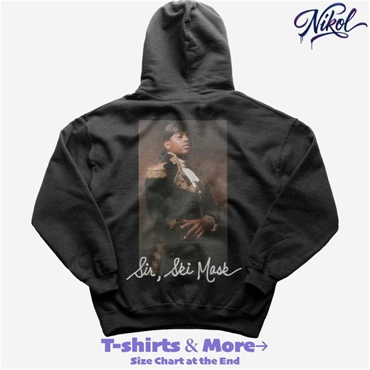 Ski Mask the Slump God Stokeley Hoodie Underground Rap Streetwear Graphic Sweatshirt Vintage Members Only Merch Trap Music Artist Apparel - Etsy