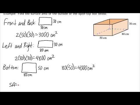 Measurement - Surface Area, Volume, and Capacity