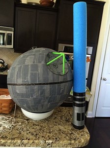 How to Make an Awesome Death Star Piñata #makereducation