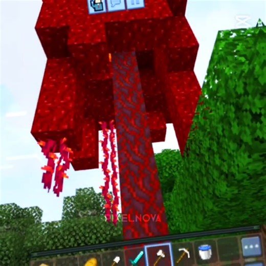 Minecraft Nether tree 💀