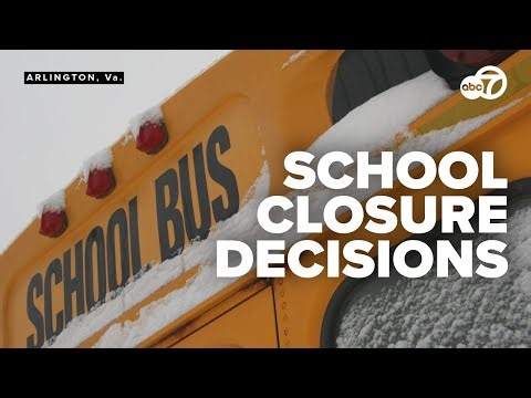 How leaders make school snow closure decisions in the DC area