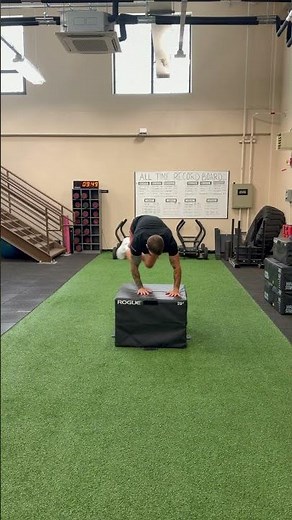 Lateral box jump overs