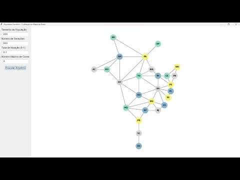 Algoritmo Genético - Aplicado ao teorema das 4 cores