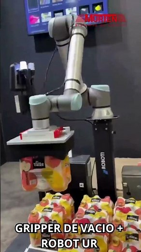 ✅Gripper de Vacio + Robot UR - DEMOSTRACION DE PALETIZADO #automatizacion #automation