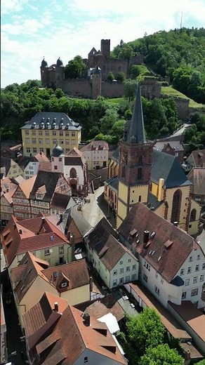Wertheim am Main von oben