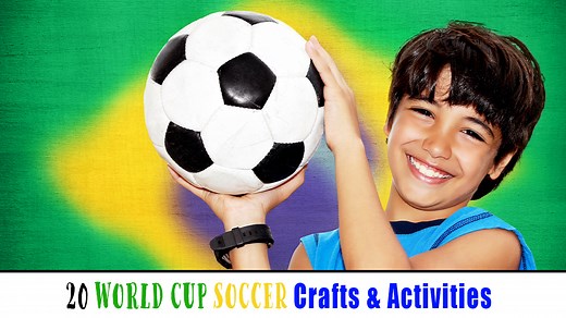 World Cup Activities & Crafts for Kids: Easy And Fun - Happy Toddler Playtime