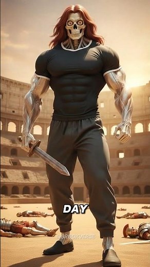 What if Yujiro Hanma appeared in the Roman Empire? #whatif #skeletonshorts #bakihanma #yujirohanma