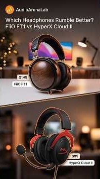 Which Headphones Rumble Better? FiiO FT1 vs HyperX Cloud II