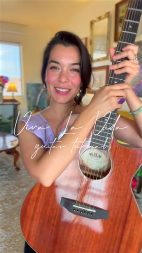 Learn Viva La Vida by Coldplay on Guitar | Easy Tutorial