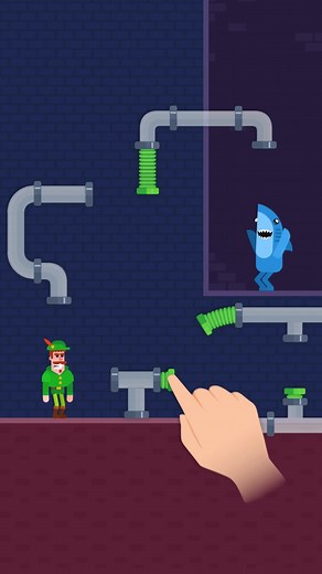 El caos de las tuberías en Bowmasters