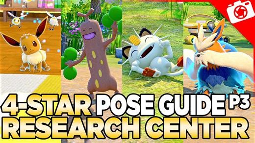 Research Center 4-Star Pose & Request Guide | New Pokemon Snap