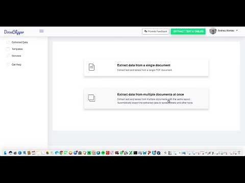 DocuClipper - how to extract information from W2 documents
