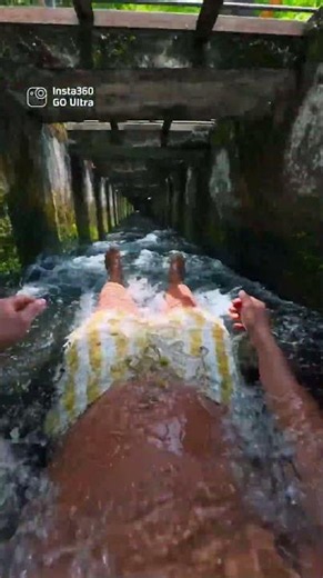 Nature's own Slip 'n Slide 🙌 | Insta360 GO Ultra