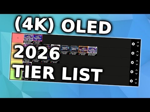 2026 4K OLED Tier List - ASUS, Samsung, LG, MSI, & Alienware