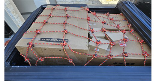 InventionHome® Product Developer Creates Adjustable Cargo Net for Secure Transport of Mixed-Size Loads