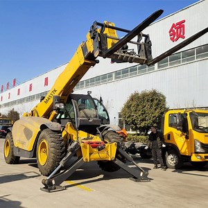 [Hot Item] 4 Ton Diesel Telehandler with 18 Meters Reach for Heavy Lifting