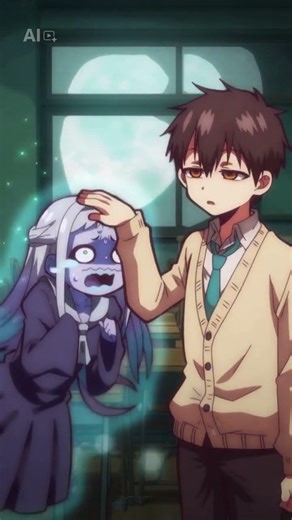 Ghost Girl Got Scared of Herself 💀👻 #anime #animefans #animeedit #animeedits #animecommunity