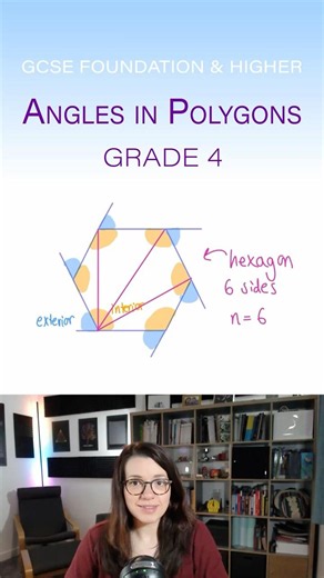 Angles in Polygons | GCSE Foundation & Higher #GCSEMaths #MathsRevision #Shorts