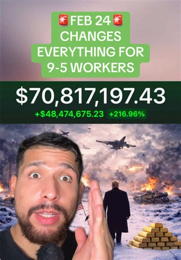 24 days until Trump retires every 9-5 worker! BlackRock and USA plans on tokenizing every resource they claim.. which if played correctly will be massive 🚨⚠️🚀 #trump #blackrock #elite #greenland #war
