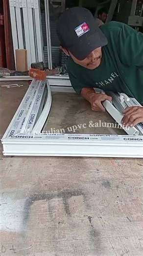 pasang kaca jendela uVPC. #tukangpintudanjendela#alumunium#uVPC