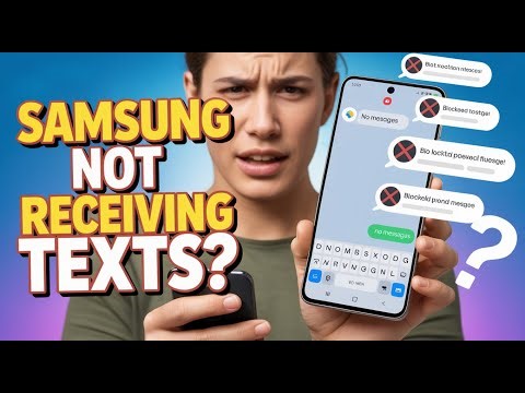 Samsung Not Receiving Texts from One Person – Quick Fix