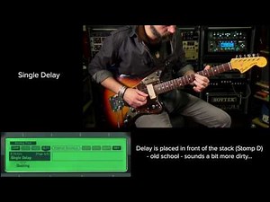Kemper Profiler - Sound Demo of the new delays with Profiler OS 5.1