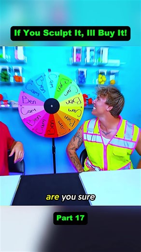 Sculpting Challenge with Upside Down Clothes