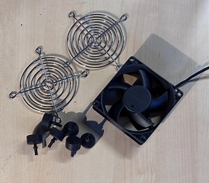 Anti-vibration Rubber Fan Mounts | Silent PC Case Feet | Noise Reduction for 80mm 92mm 120mm Computer Cooling Fans (set of 4 or 8) - Etsy